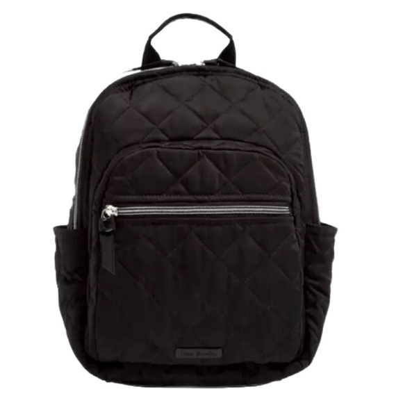 Compact Backpack Black Backpack Vera Bradley Vera Bradley Small